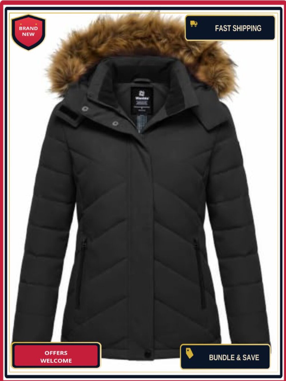 Waterproof Ski Jacket Women Warm Puffer Snow Coat Winter